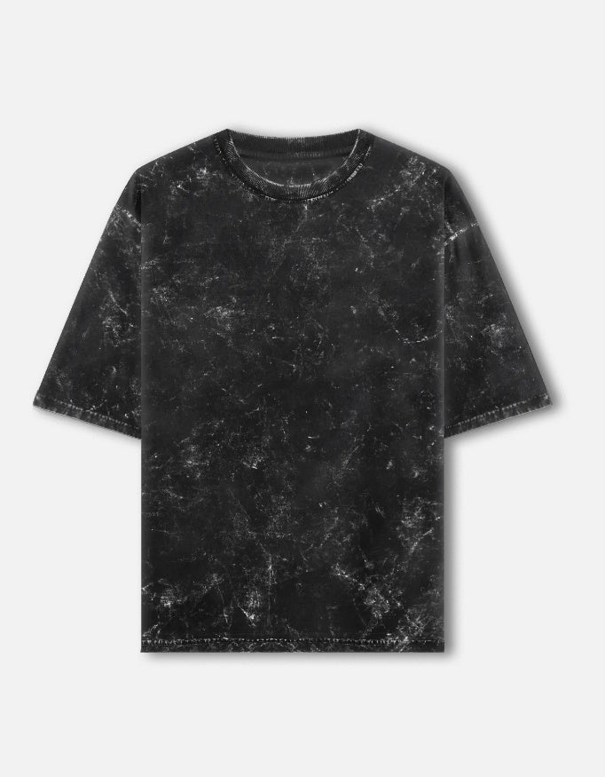 Unisex Acid Washed Oversized Tee - theloopshop