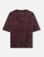 Unisex Acid Washed Oversized Tee - theloopshop